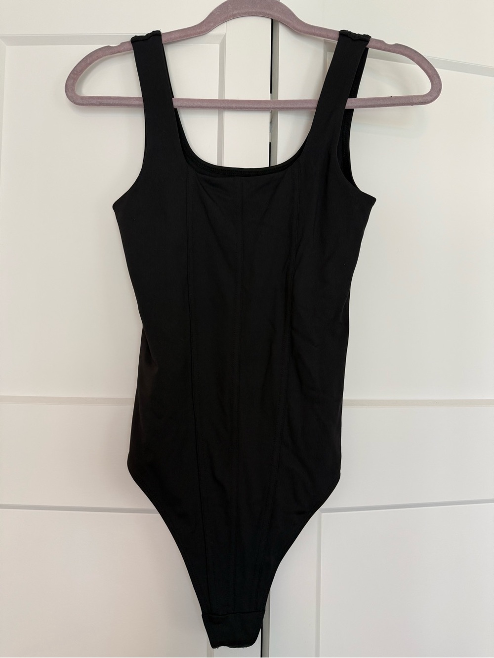 House Of Harlow Black Scoop Neck Women's Bodysuit XS Like New